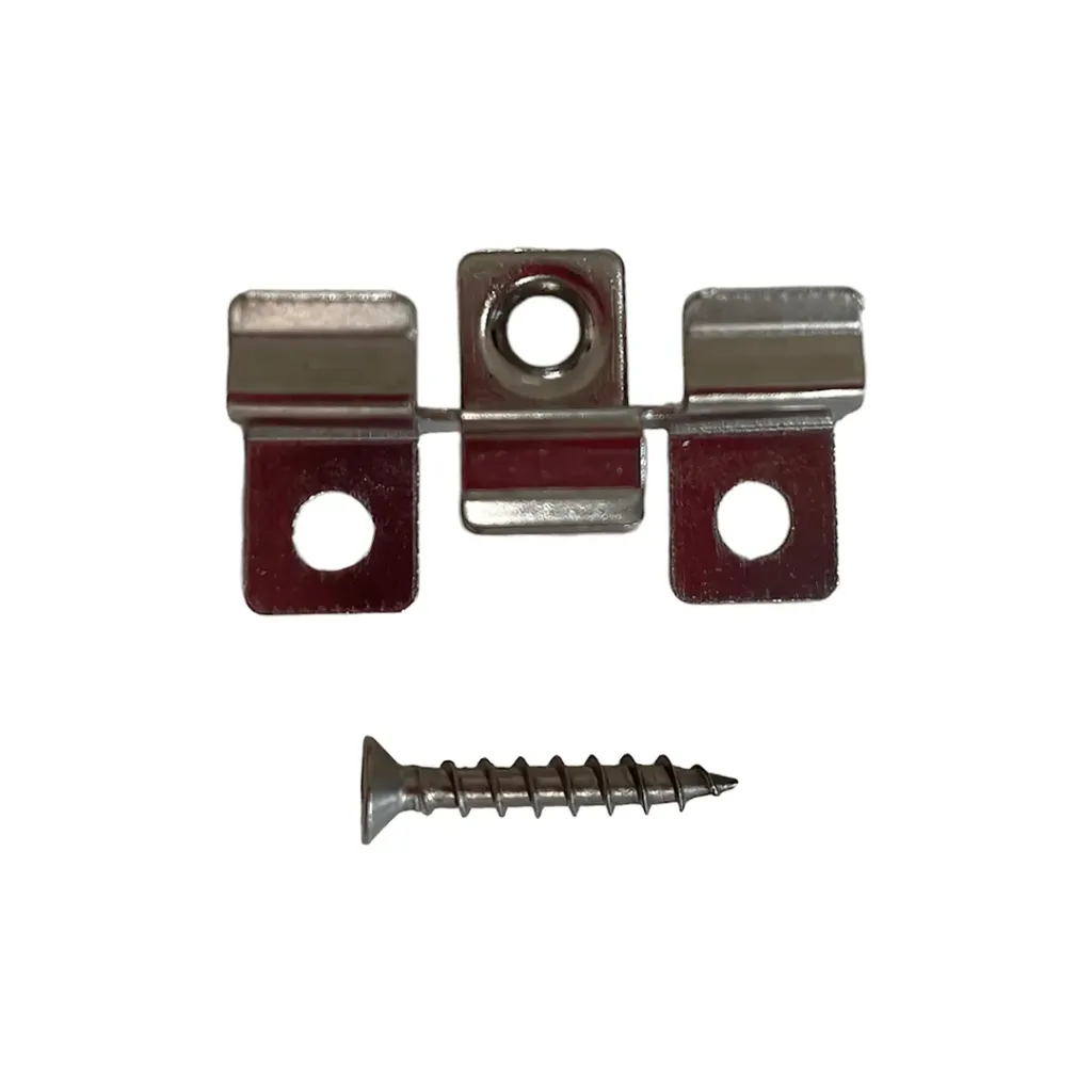 Fémklipsz csavarral – Duo Tone Wall falburkolathoz